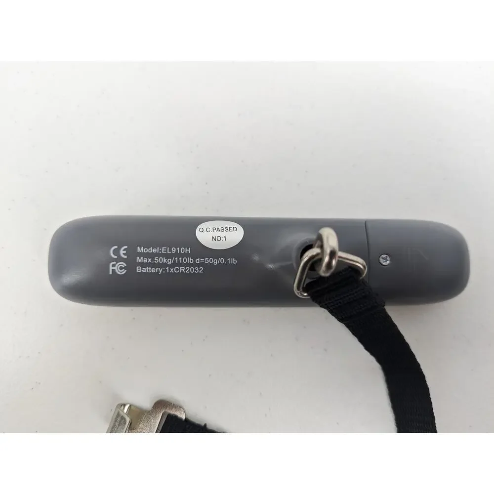 EUC Tested & Working LetsFit Digital Luggage Scale Model EL910H